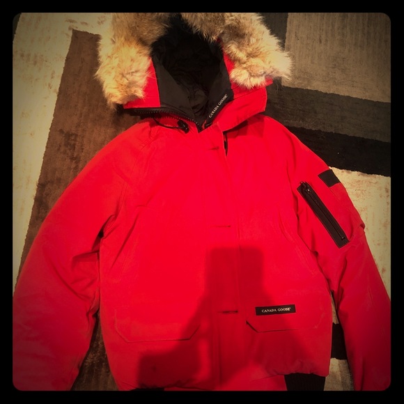 Canada Goose Jackets & Blazers - Canada Goose red bomber jacket